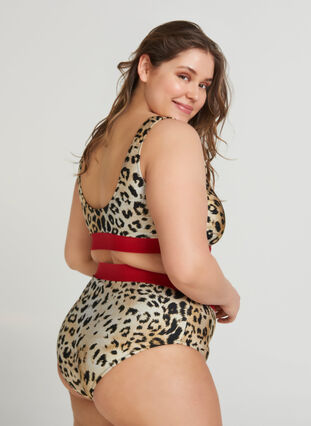 Bikini Hose, Young Leopard Print, Model image number 0