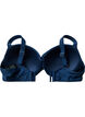 Bikinioberteil mit B&uuml;gel und Raffung, Blau, Packshot image number 4