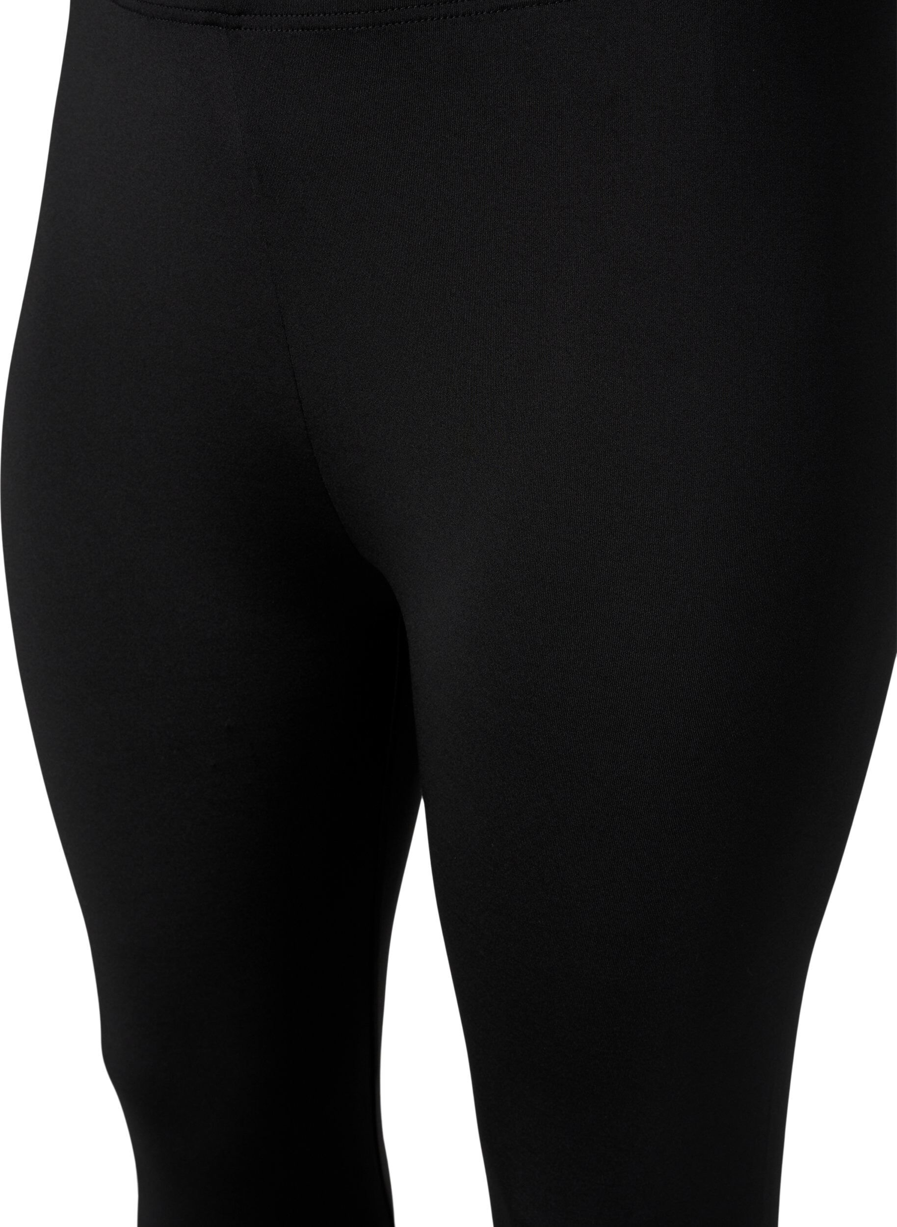 Zizzi2er-Pack 3/4 Leggings, Black / LEO AOP, Packshot image number 2
