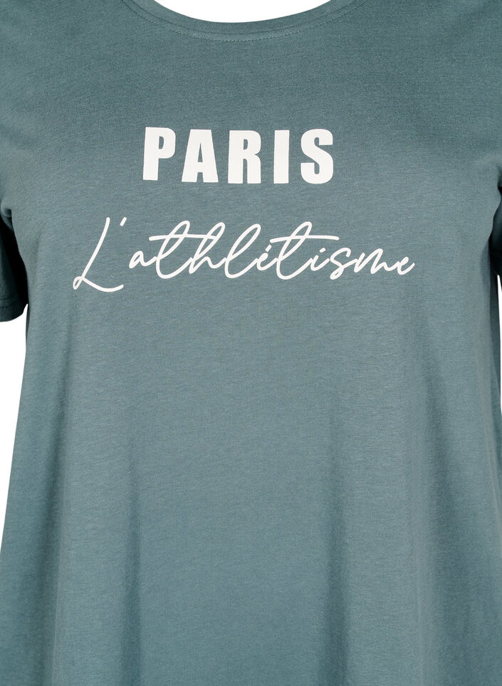 FLASH - T-Shirt mit Print, Grün, Packshot image number 2