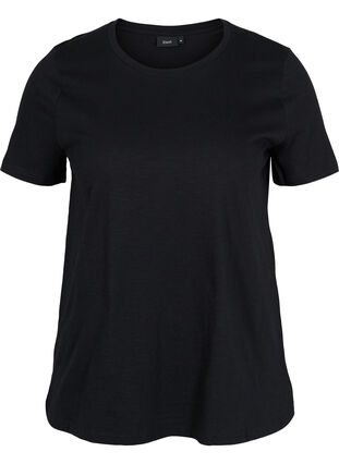 2er-Pack basic T-Shirts aus Baumwolle, Mallard Green/Black, Packshot image number 3