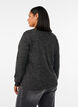 Bluse aus Jersey mit V-Ausschnitt und langen &Auml;rmeln, Schwarz, Model image number 2