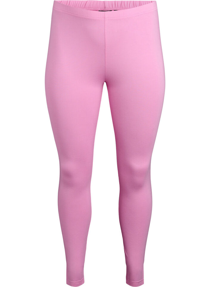 Basic-Leggings mit extra L&auml;nge, Pink, Packshot image number 0
