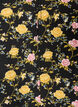 Gemustertes Kleid aus Viskose mit langen &Auml;rmeln, Schwarz, Packshot image number 2