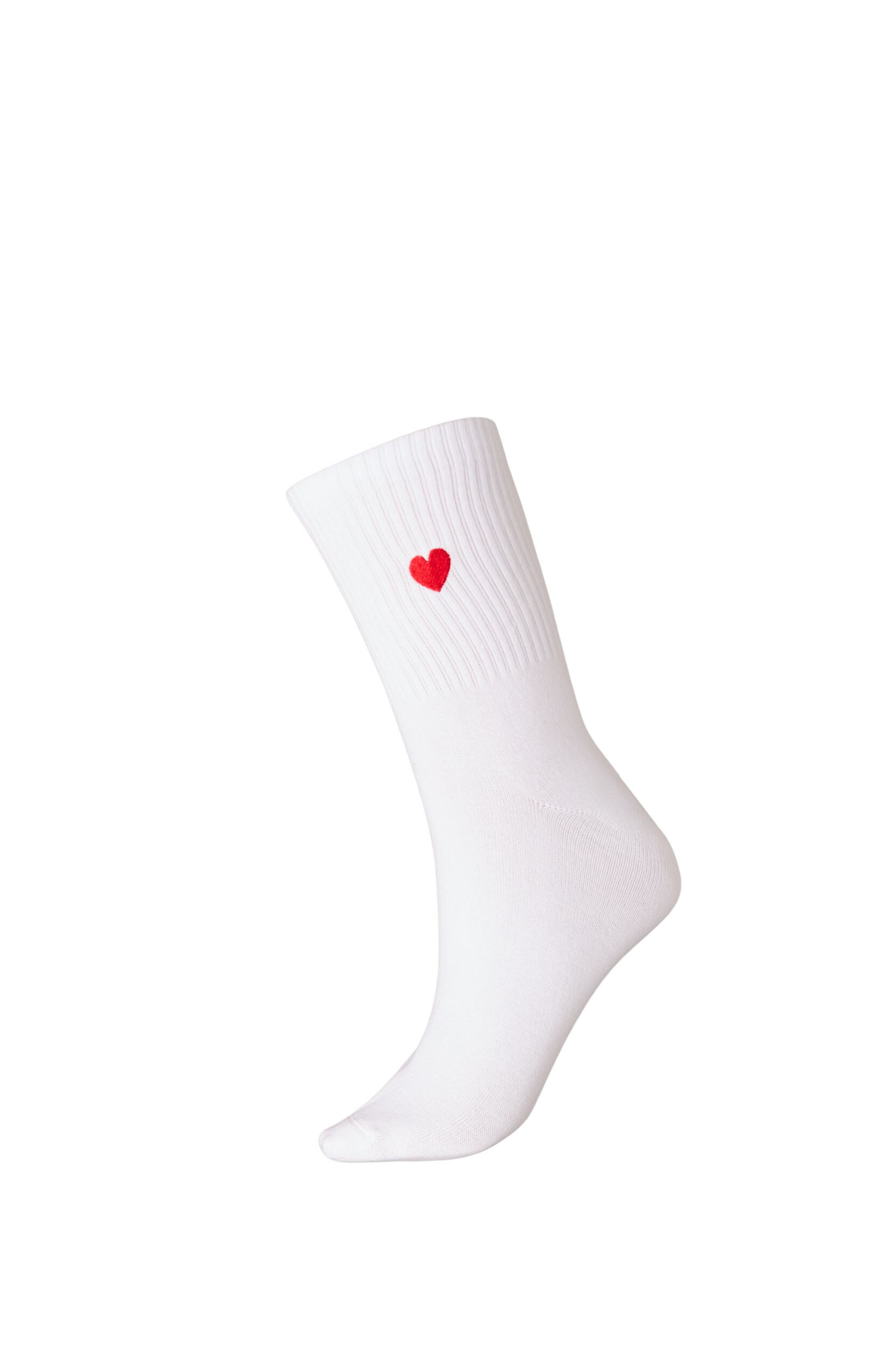 ZizziSocken aus Baumwolle mit Muster, Wei&szlig;, Packshot image number 0