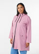 Regenjacke mit Taschen und Kapuze, Rot, Model image number 0