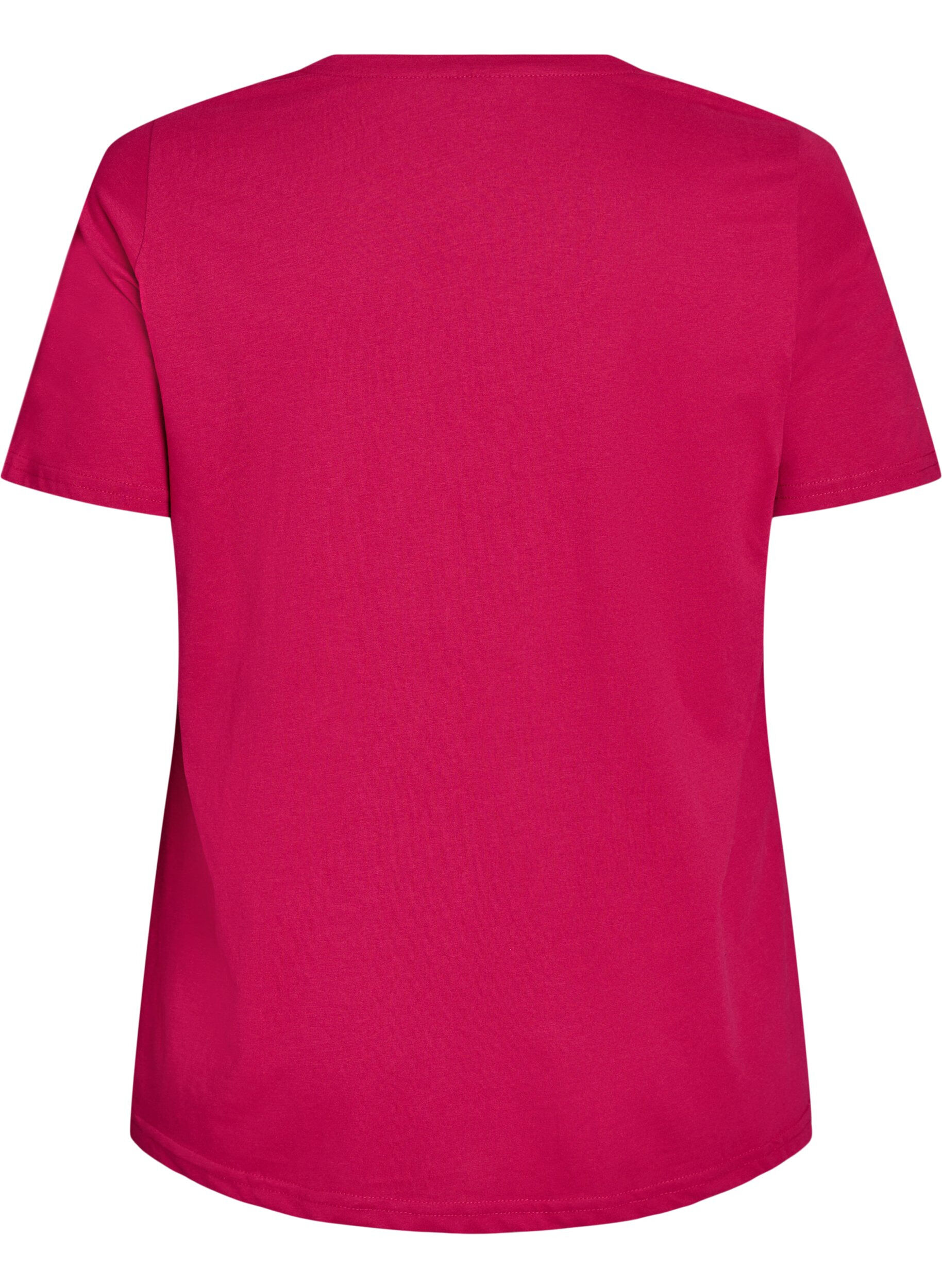 ZizziT-Shirt mit Print, Rot, Packshot image number 1