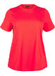 Basic-T-Shirt aus Baumwolle mit Rundhalsausschnitt, Rot, Packshot image number 0