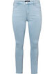 Hochtaillierte Super Slim Amy Jeans, Blau, Packshot image number 0