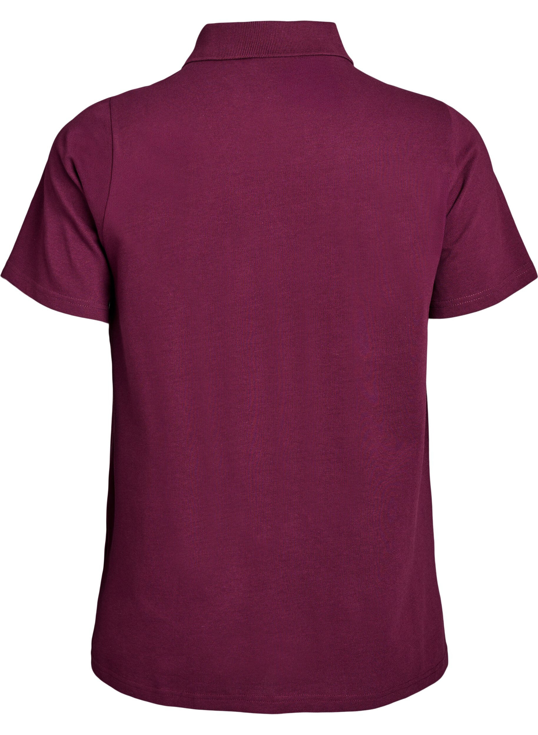 ZizziFLASH - Poloshirt mit kurzen &Auml;rmeln, Rot, Packshot image number 1