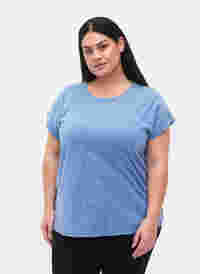 Melange-T-Shirt mit kurzen Ärmeln, Surf the web Mél, Model