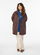 Fr&uuml;hlingsjacke aus wasserabweisendem Material mit A-Linie, Braun, Model image number 1