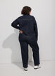 Straight Fit Jeans Kiana mit hoher Taille, Blau, Model image number 2