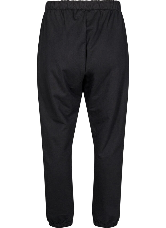 Jogginghosen mit Taschen, Schwarz, Packshot image number 1