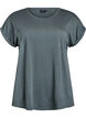 Kurz&auml;rmeliges T-Shirt aus einer Baumwollmischung, Gr&uuml;n, Packshot image number 0