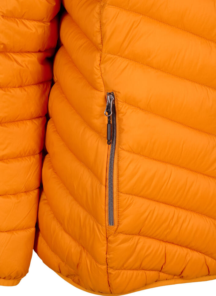 Leichte Jacke mit Kapuze, Orange, Packshot image number 3
