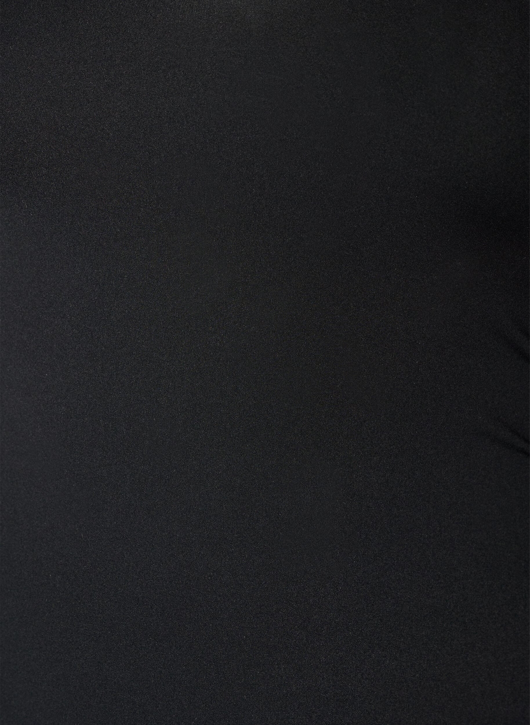 ZizziBadeanzug mit gepolstertem Oberteil und Cut-out-Detail am R&uuml;cken, Schwarz, Packshot image number 2