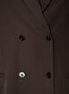 Zweireihiger Blazer mit lockerer Passform, Braun, Packshot image number 2