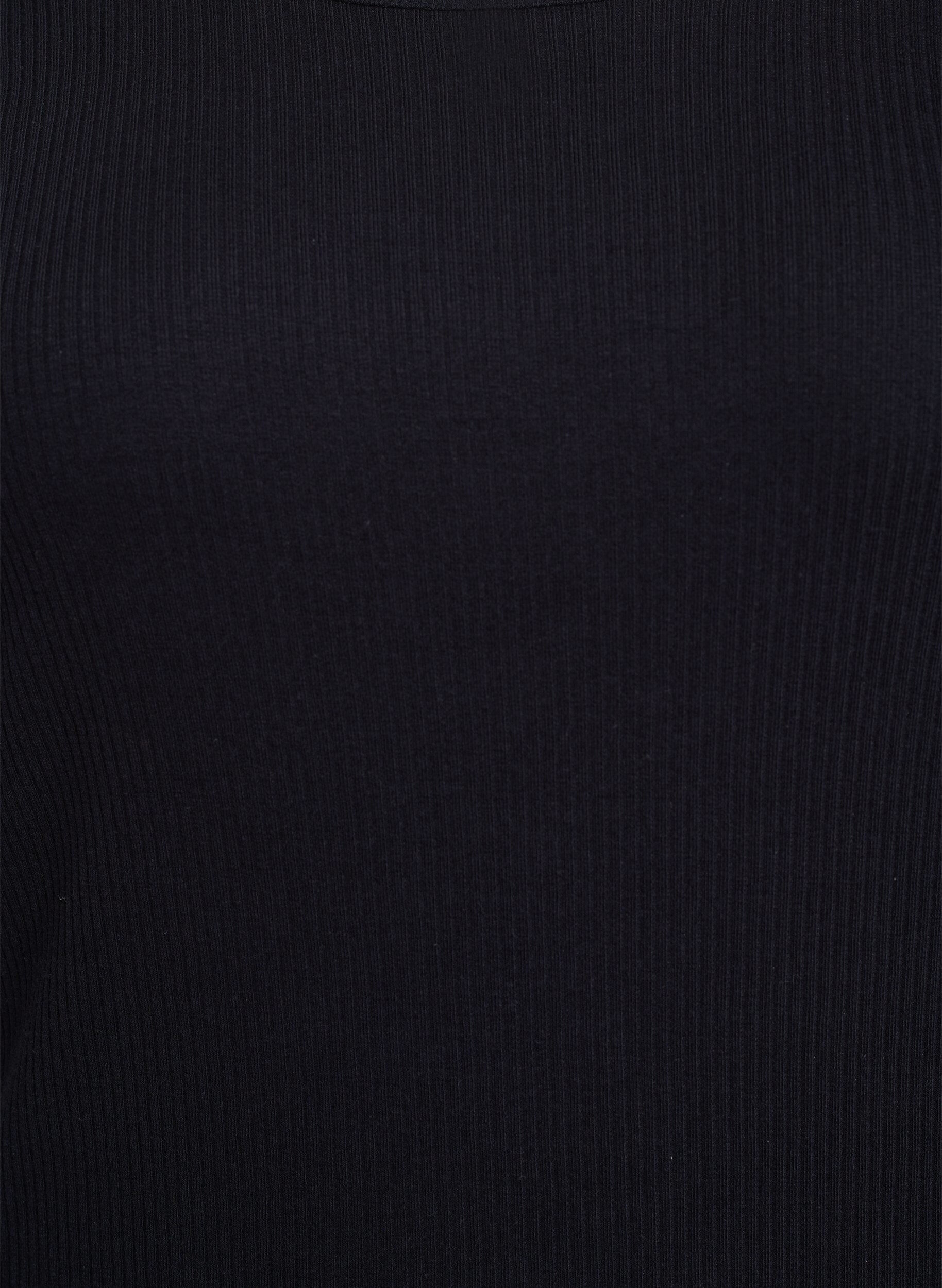 ZizziMaxikleid aus Jersey mit kurzen &Auml;rmeln, Schwarz, Packshot image number 2