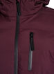 Puffermantel mit Kapuze und Taschen, Dunkles Bordeaux, Packshot image number 2
