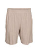 Hoch taillierte Shorts aus Leinen und Viskose, Beige, Packshot image number 0