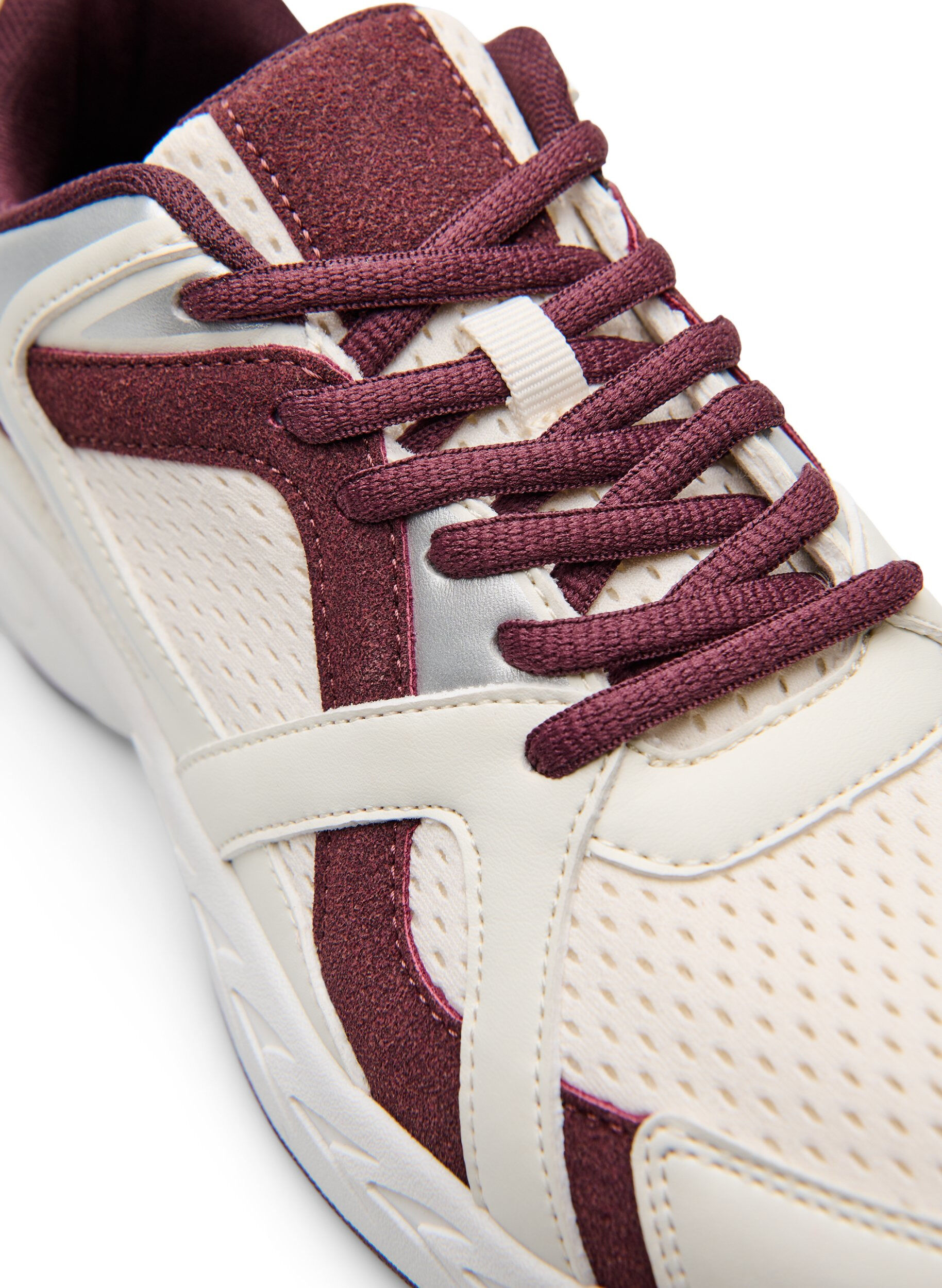 ZizziSportliche Sneakers mit Mesh, Rot, Packshot image number 3