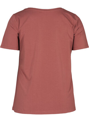Basic T-Shirt , Rose Brown, Packshot image number 1