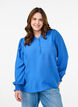 Bluse aus Viskose mit Smock und gerafften Details, Blau, Model image number 0