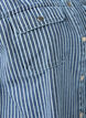 Gestreiftes Jeanshemd mit Brusttaschen, Light B.Denim Stripe, Packshot image number 2