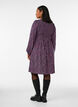 Kleid mit gesmoktem Oberteil und kleingebl&uuml;mtem Muster, Blau, Model image number 2