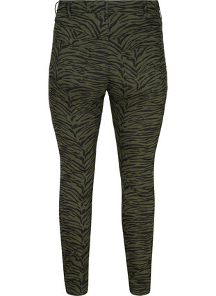 Amy Jeans mit Print, Green Zebra, Packshot image number 1