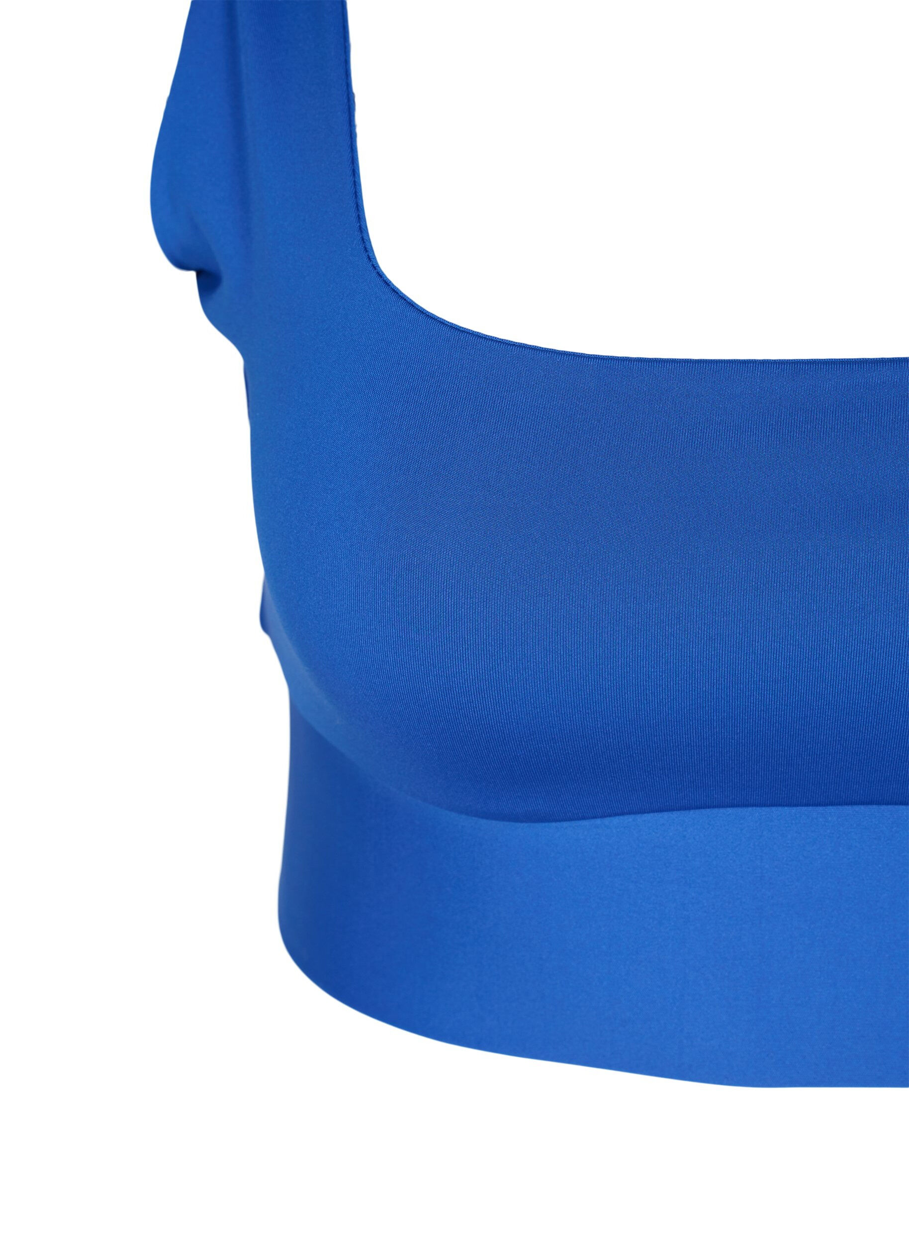 ZizziSport-BH mit quadratischem Einschnitt, Black, Packshot image number 2