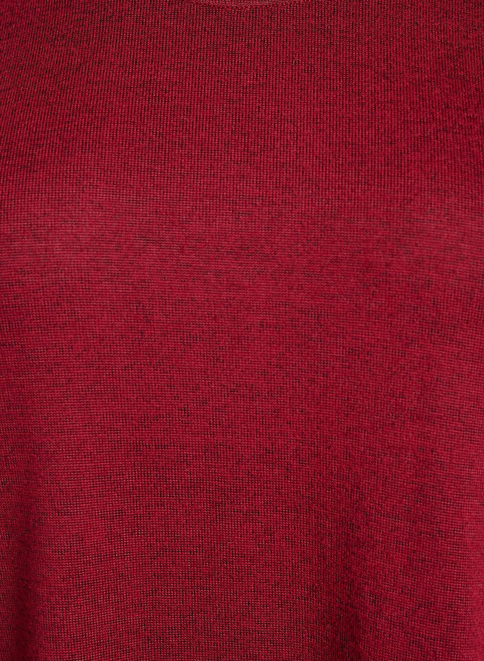 Bluse mit Zierknöpfen, Rot, Packshot image number 2