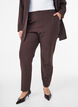 Hose mit Taschen und geraden Beinen, Braun, Model image number 2
