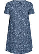 Kurzes A-Linien-Kleid mit Paisleymuster, Blau, Packshot image number 1