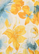 Kurzes Kleid mit gecrinkelter Textur und kurzen &Auml;rmeln, Gelb, Packshot image number 2