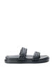 Wide Fit Sandalen aus Leder, Black, Packshot image number 0