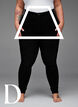 Super Slim-Fit-Jeans mit hoher Taille, Black, Model image number 3