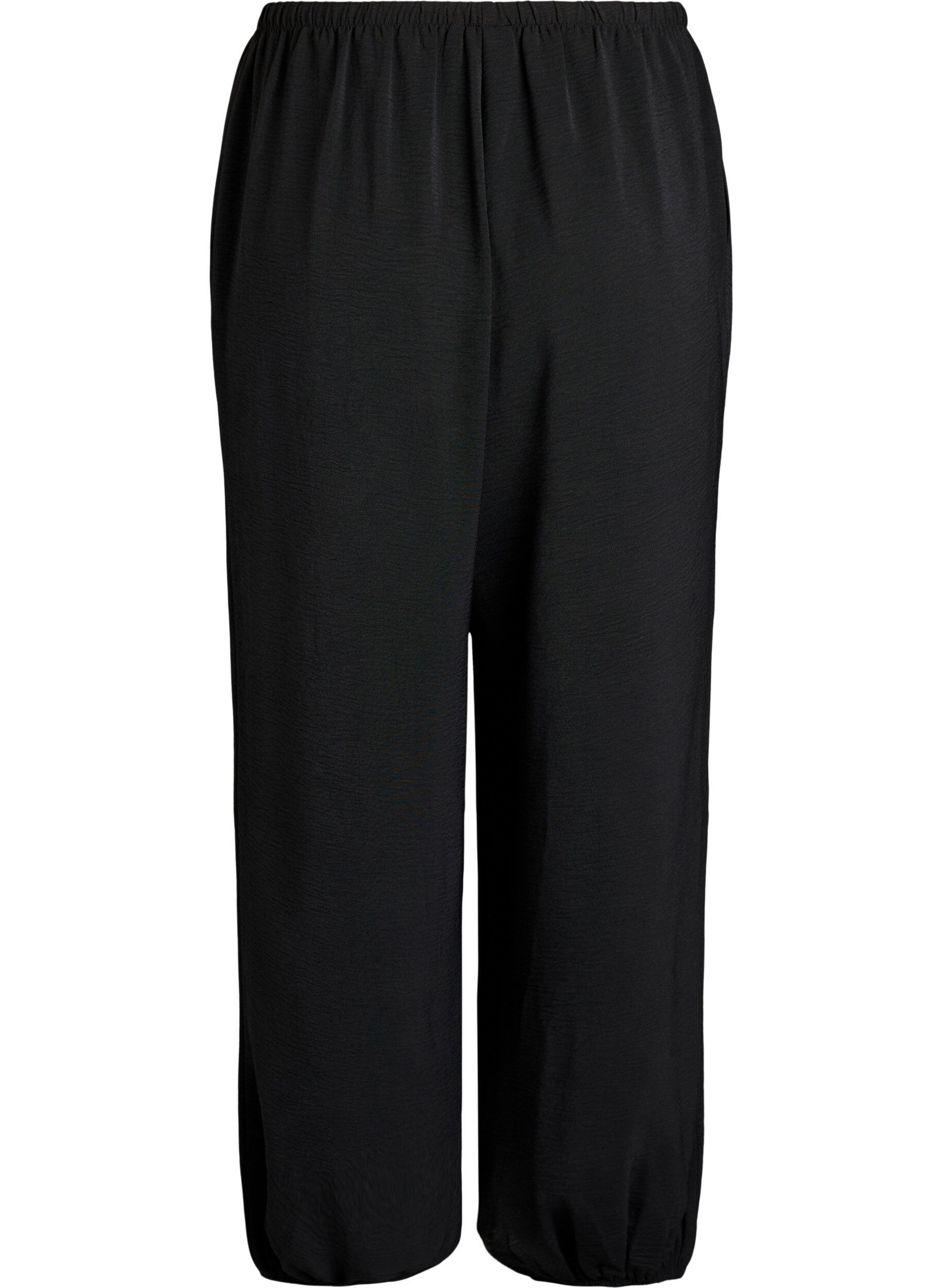 ZizziHoch taillierte Ballonhose, Schwarz, Packshot image number 1