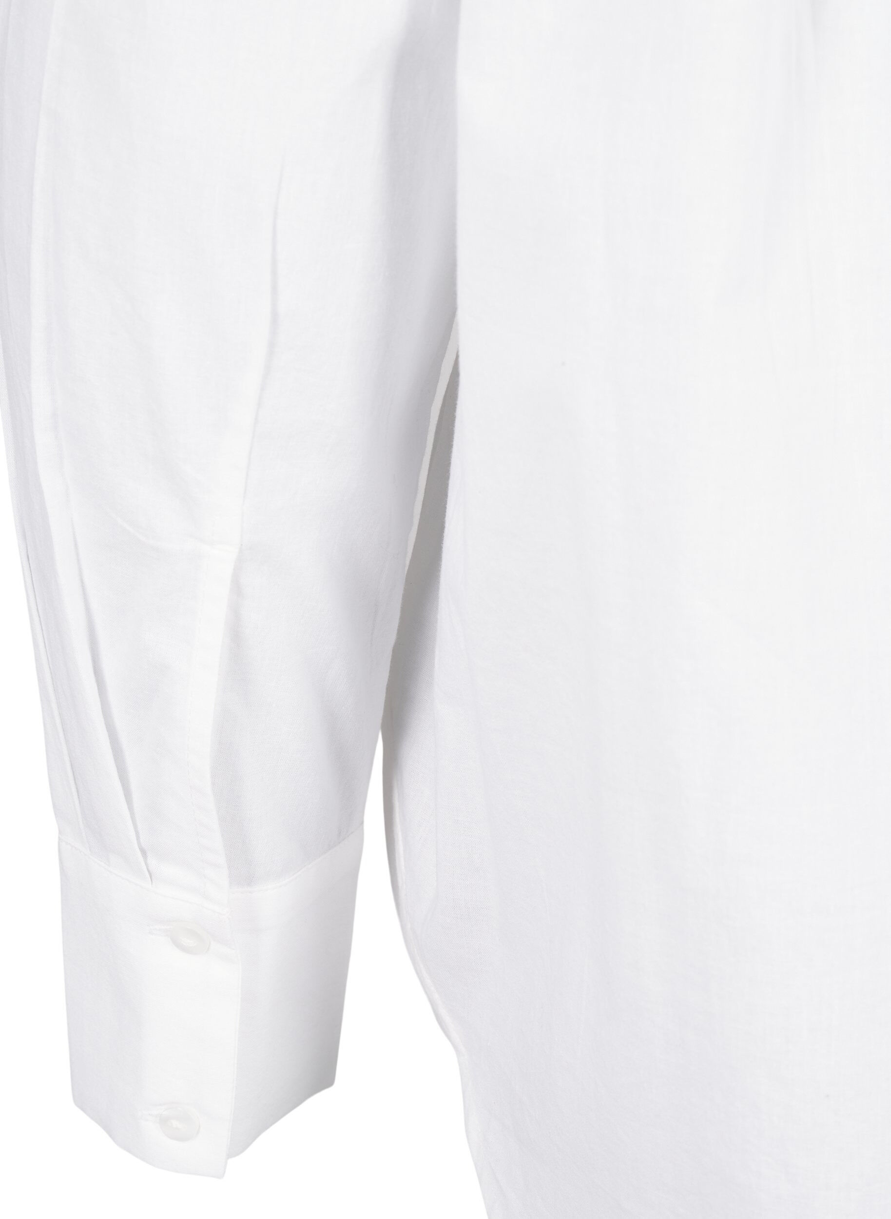 ZizziKlassisches Shirt mit gestickten Herzen, Bright Wh.W. Blue H., Packshot image number 4