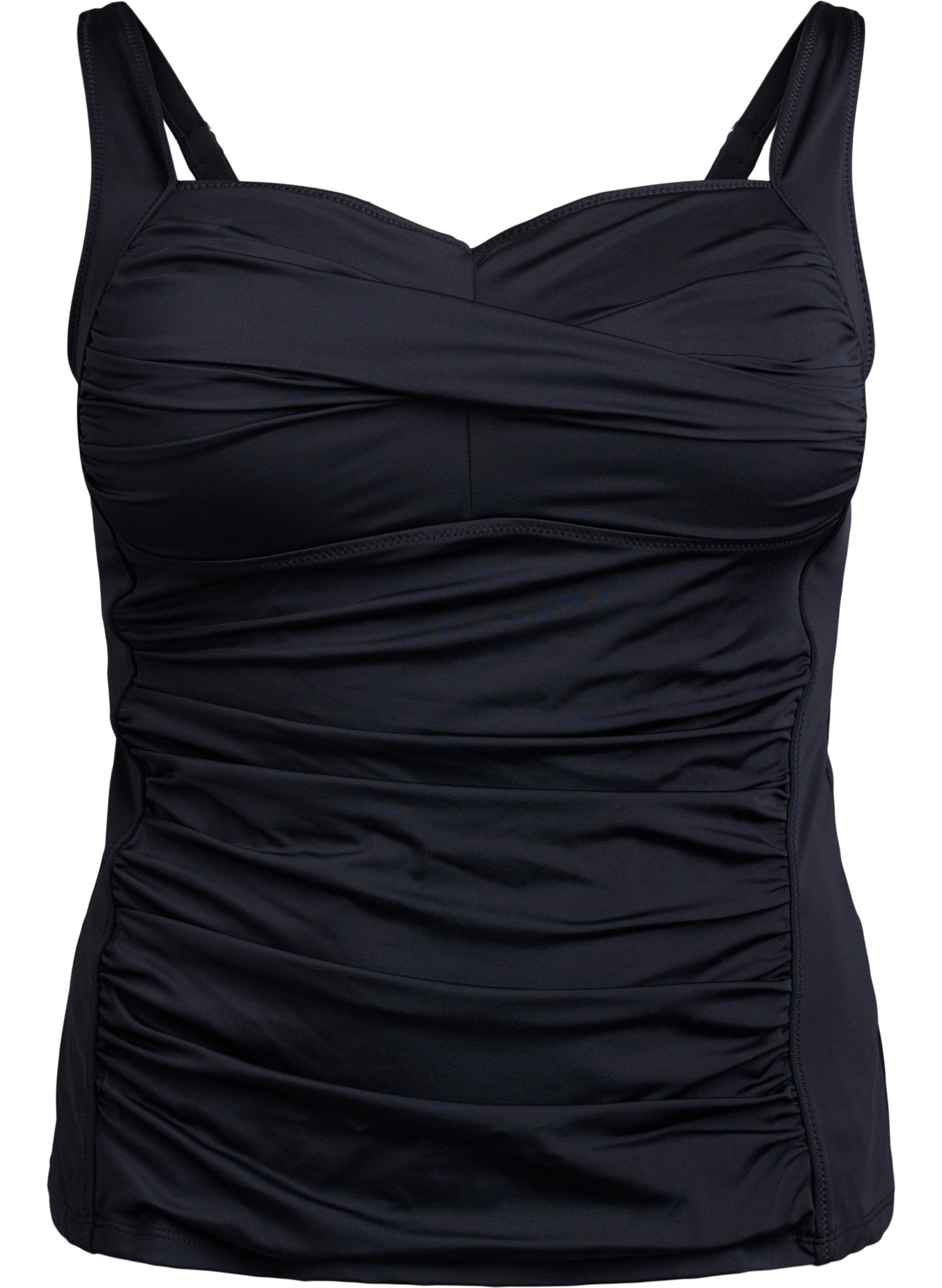 Tankini mit Drapierung