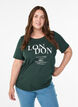 T-Shirt mit Print, Gr&uuml;n, Model image number 0