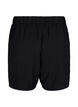 Kurze Hose mit Taschen und elastischem Bund, Schwarz, Packshot image number 1