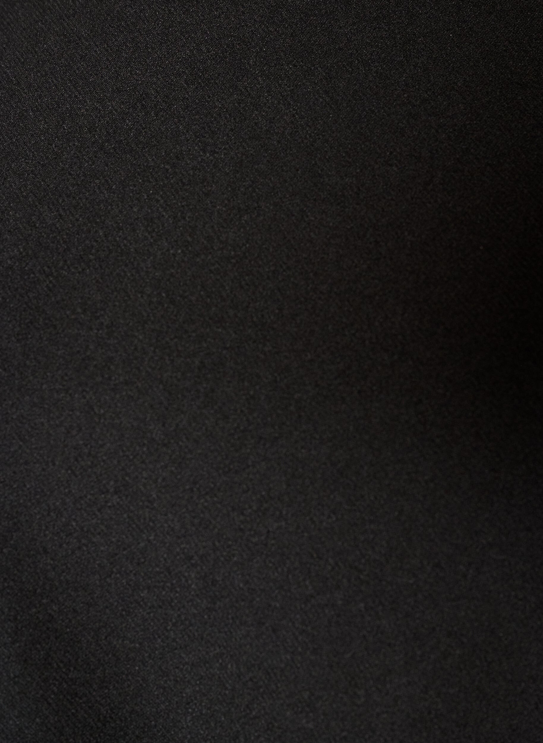 ZizziBluse mit asymmetrischer Drapierung und 3/4-&Auml;rmeln, Schwarz, Packshot image number 2