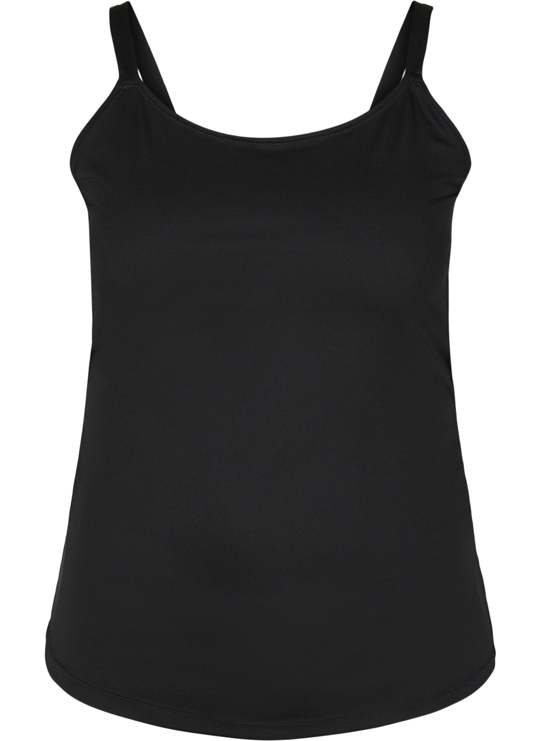 ZizziLight Shapewear Top mit verstellbaren Tr&auml;gern, Black, Packshot image number 0
