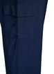 Cargohose mit hoher Taille, Blau, Packshot image number 3