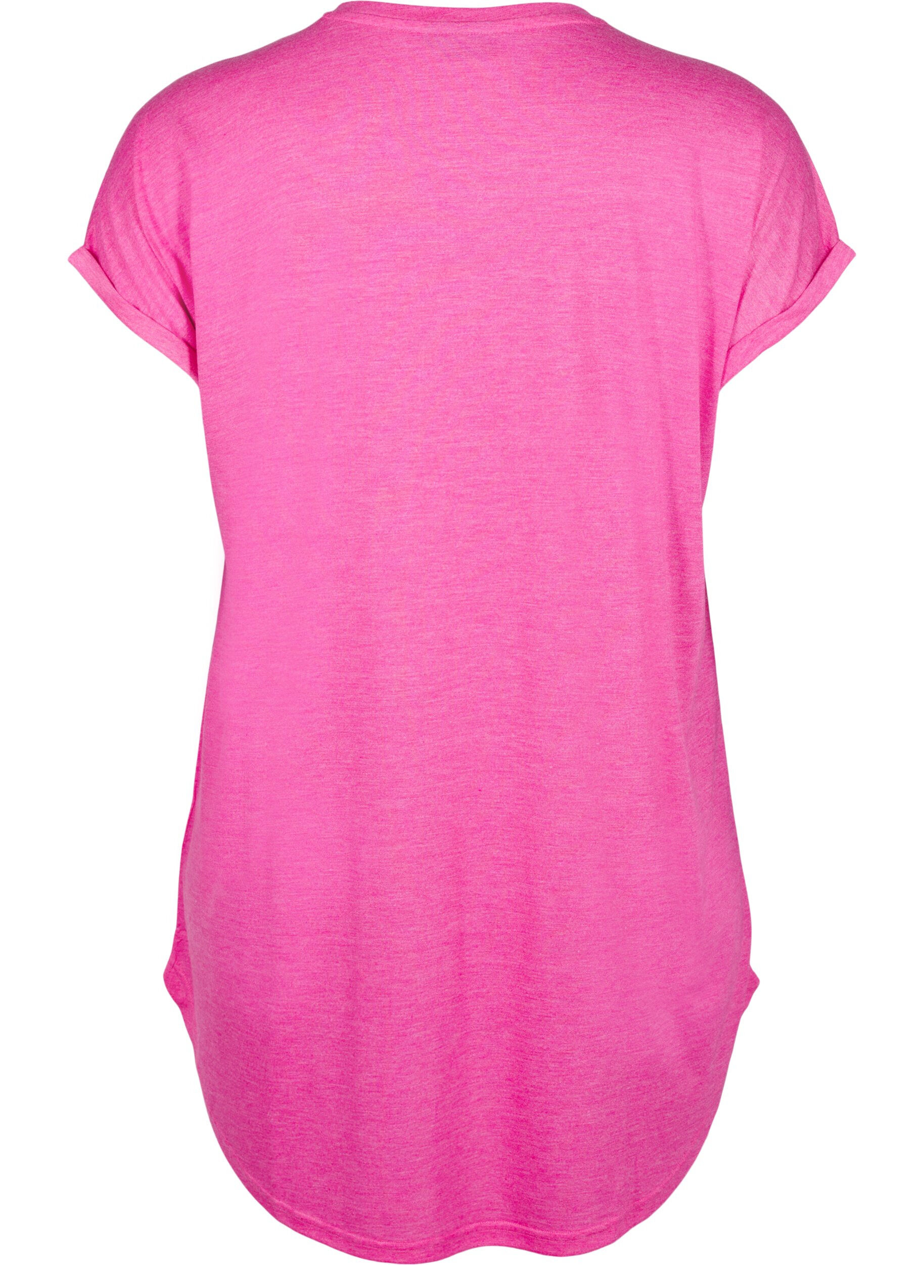 ZizziKurz&auml;rmliges Nachthemd mit Textdruck, 9990, Packshot image number 1