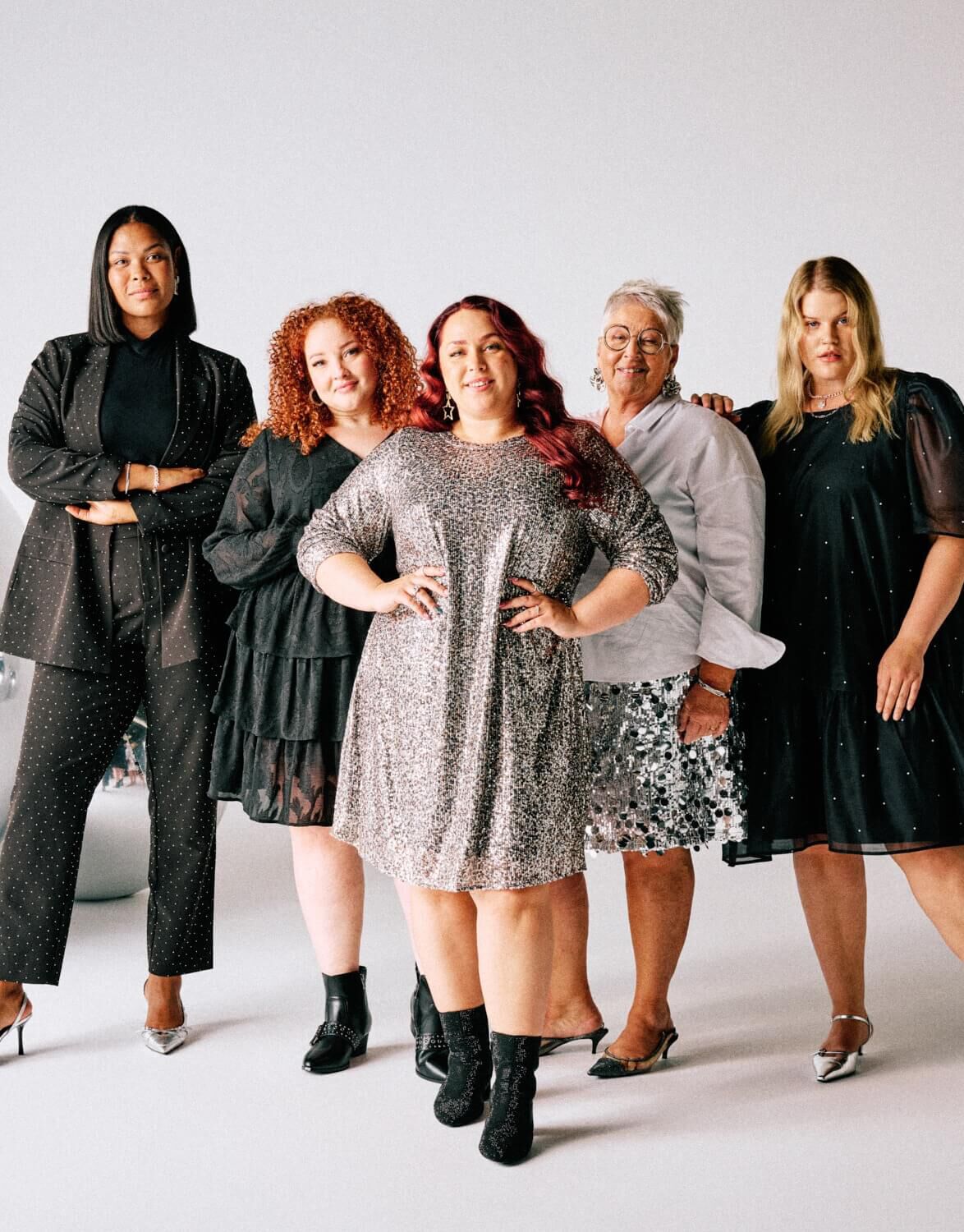 Schwarze Festliche Kleidung