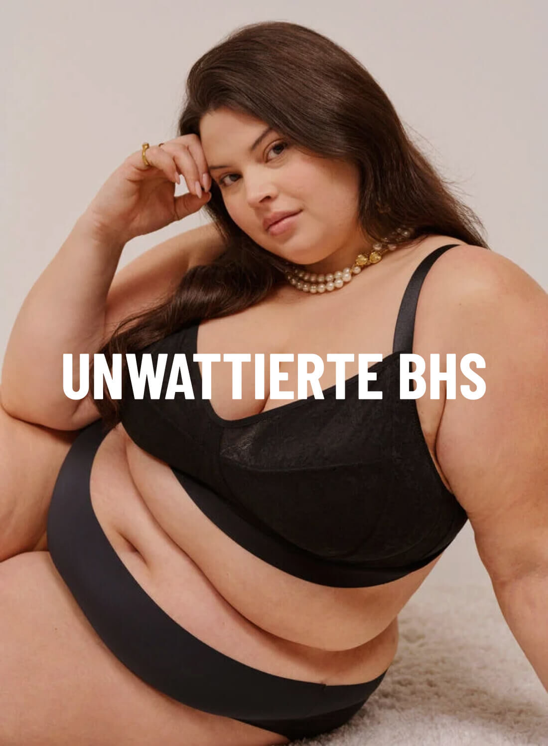 Unwattierte BHs in gro&szlig;en Gr&ouml;&szlig;en f&uuml;r Damen - Gro&szlig;e 85E-115H - Zizzi