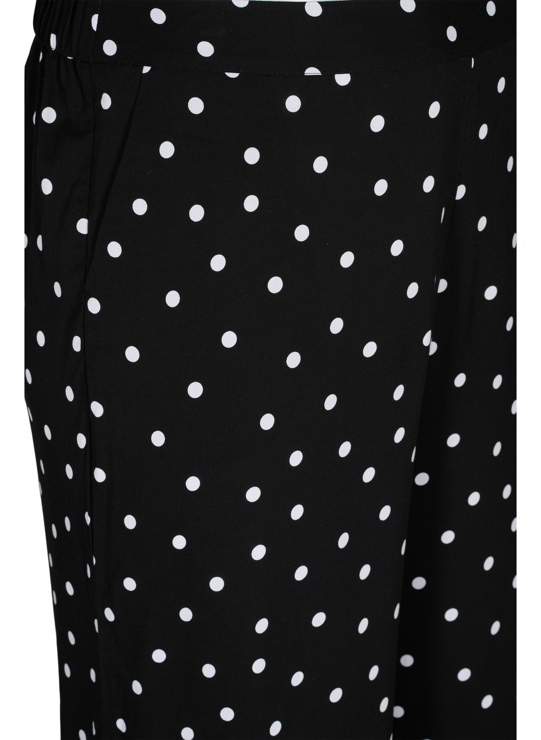Hose mit Print und Taschen, Black Dot, Packshot image number 2